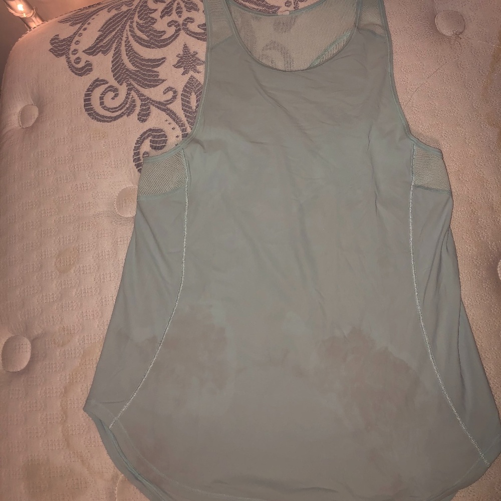 Blue Lululemon Tank Top